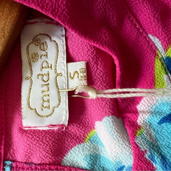 Mudpie Women’s Tilly Sleeveless Swing Top/Shirt Pink Floral Size Small New - Picture 4 of 6